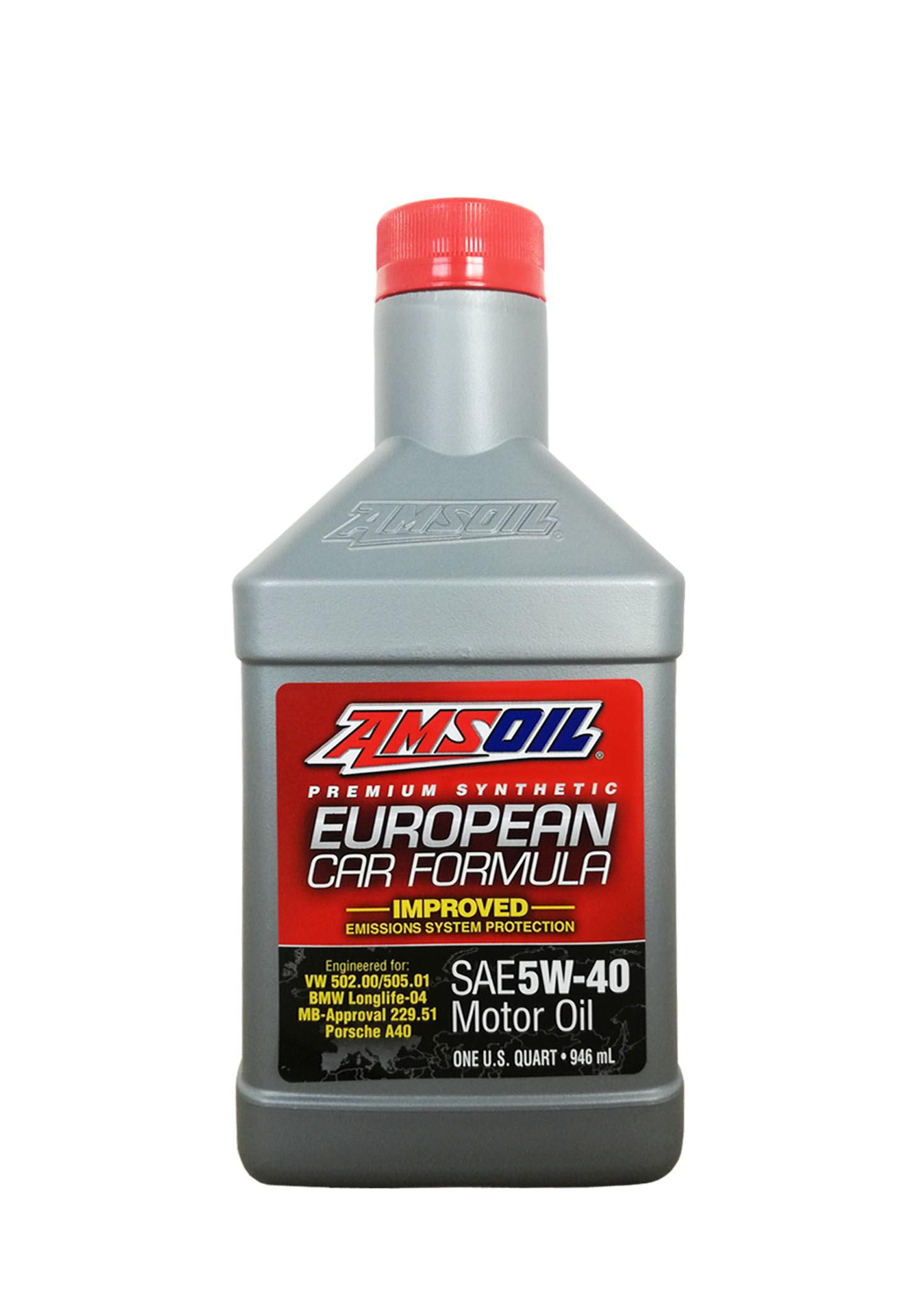 AMSOIL European Car Formula Improved ESP Synthetic Motor Oil 5W-40
