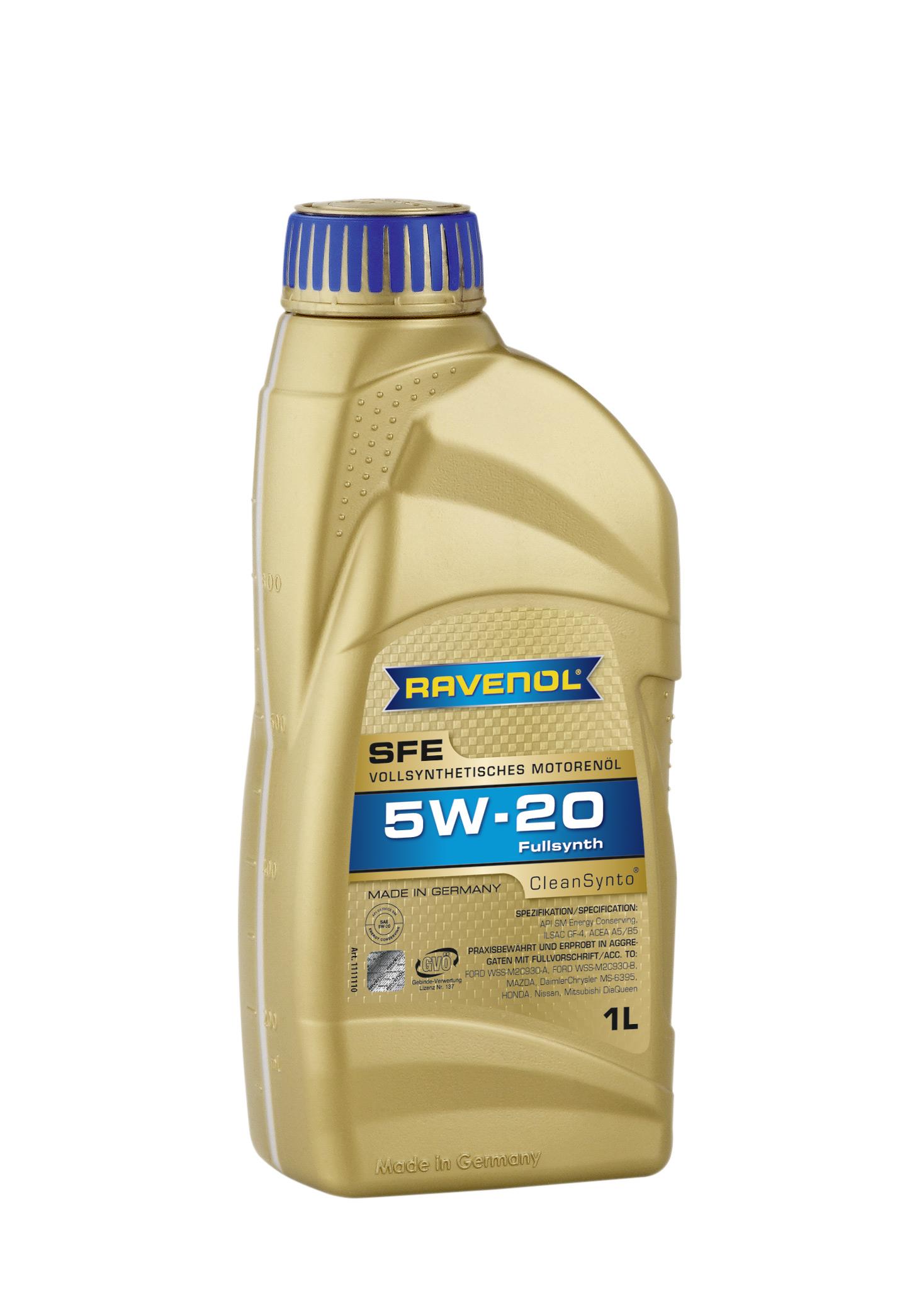 RAVENOL Super Fuel Economy SFE 5W-20