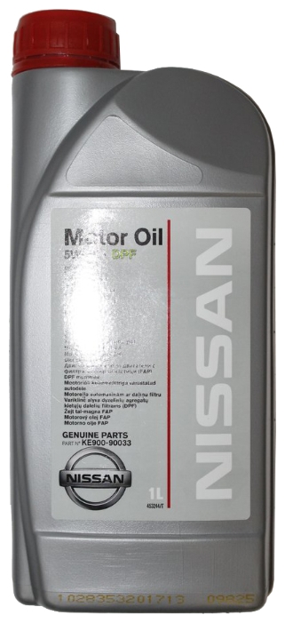 NISSAN 5W-30 DPF синтетика арт. KE90090033